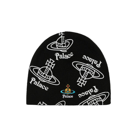 Palace x Vivienne Westwood Jersey Beanie Black