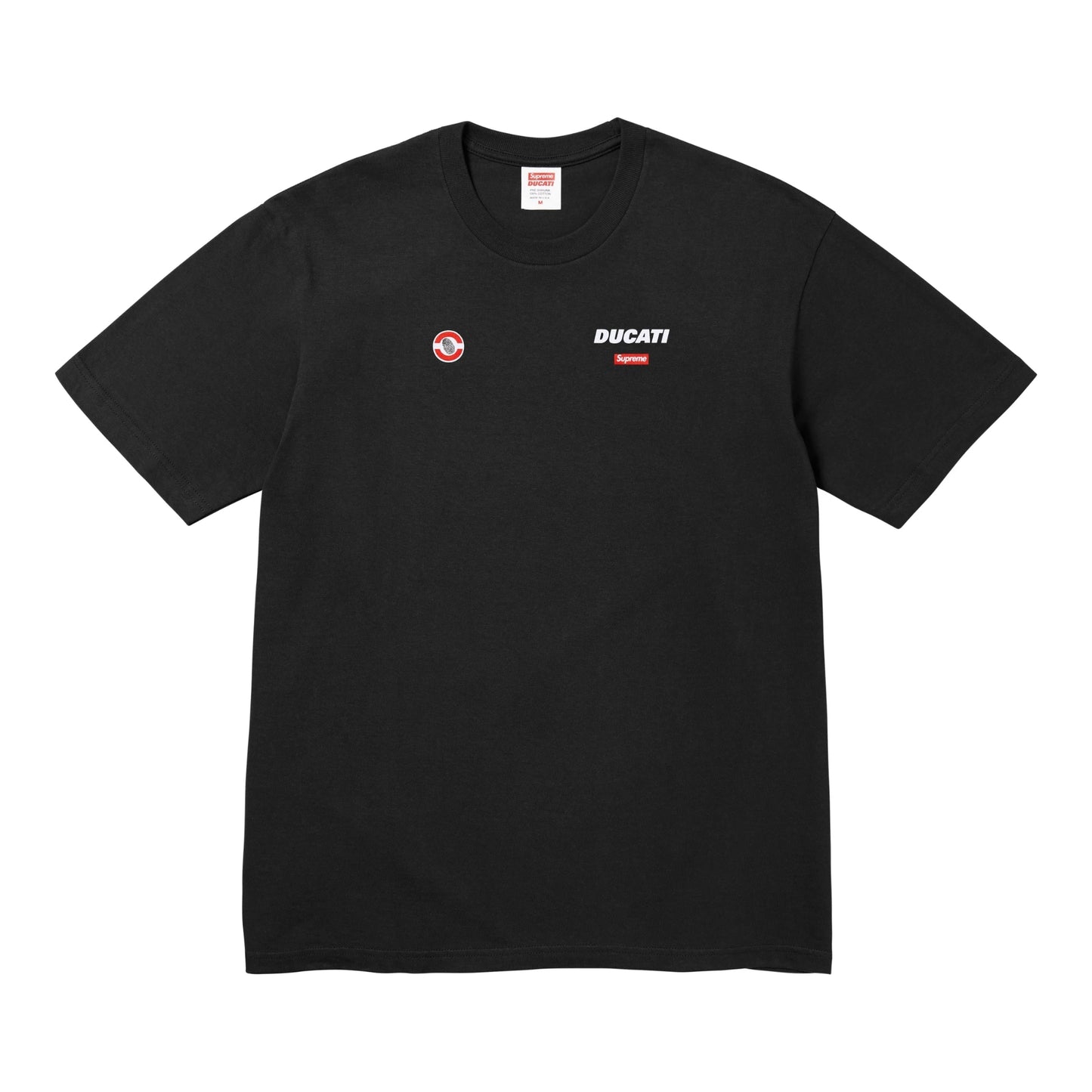 Supreme x Ducati Logos Tee Black