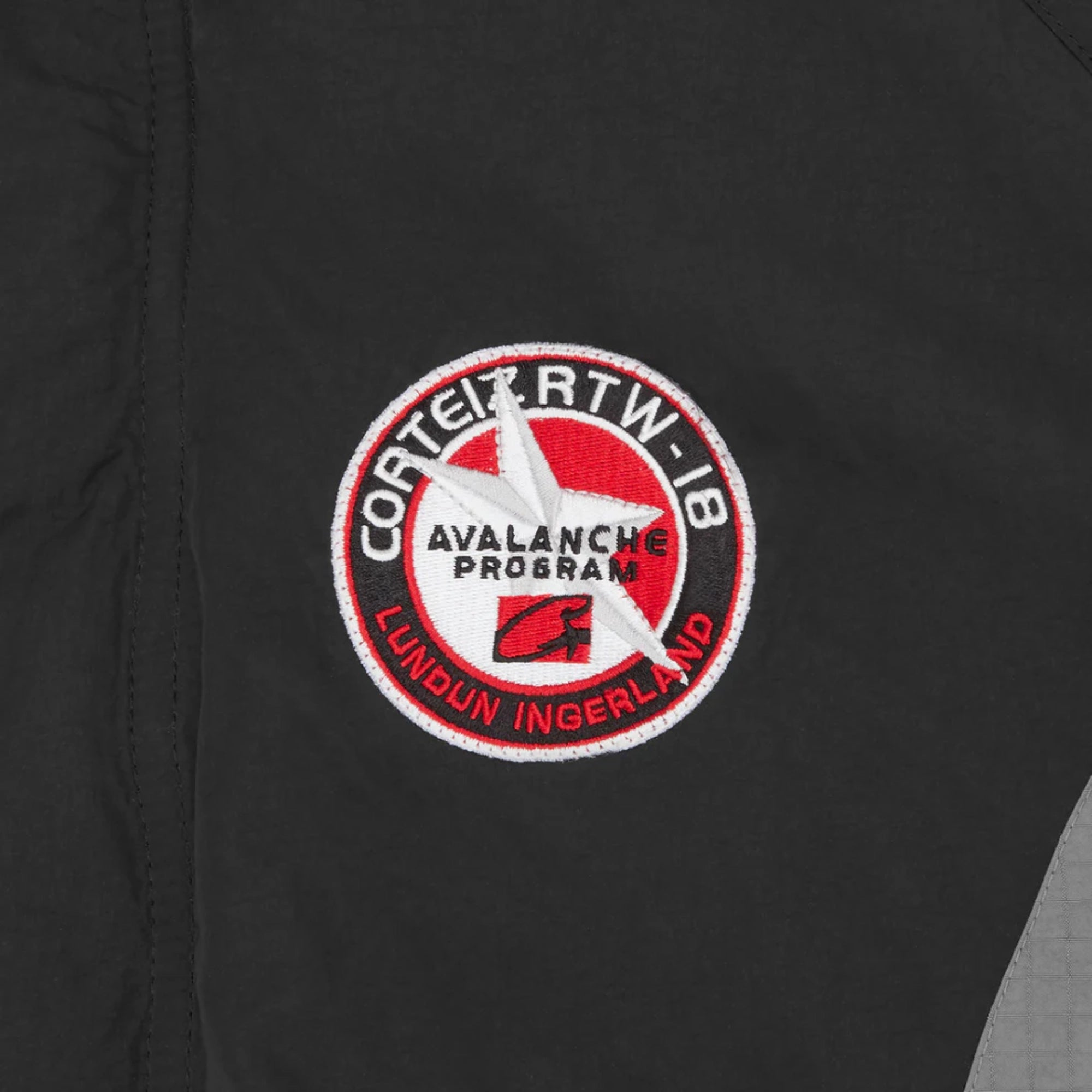 Corteiz Rtw Avalanche Bolo Down Jacket Black