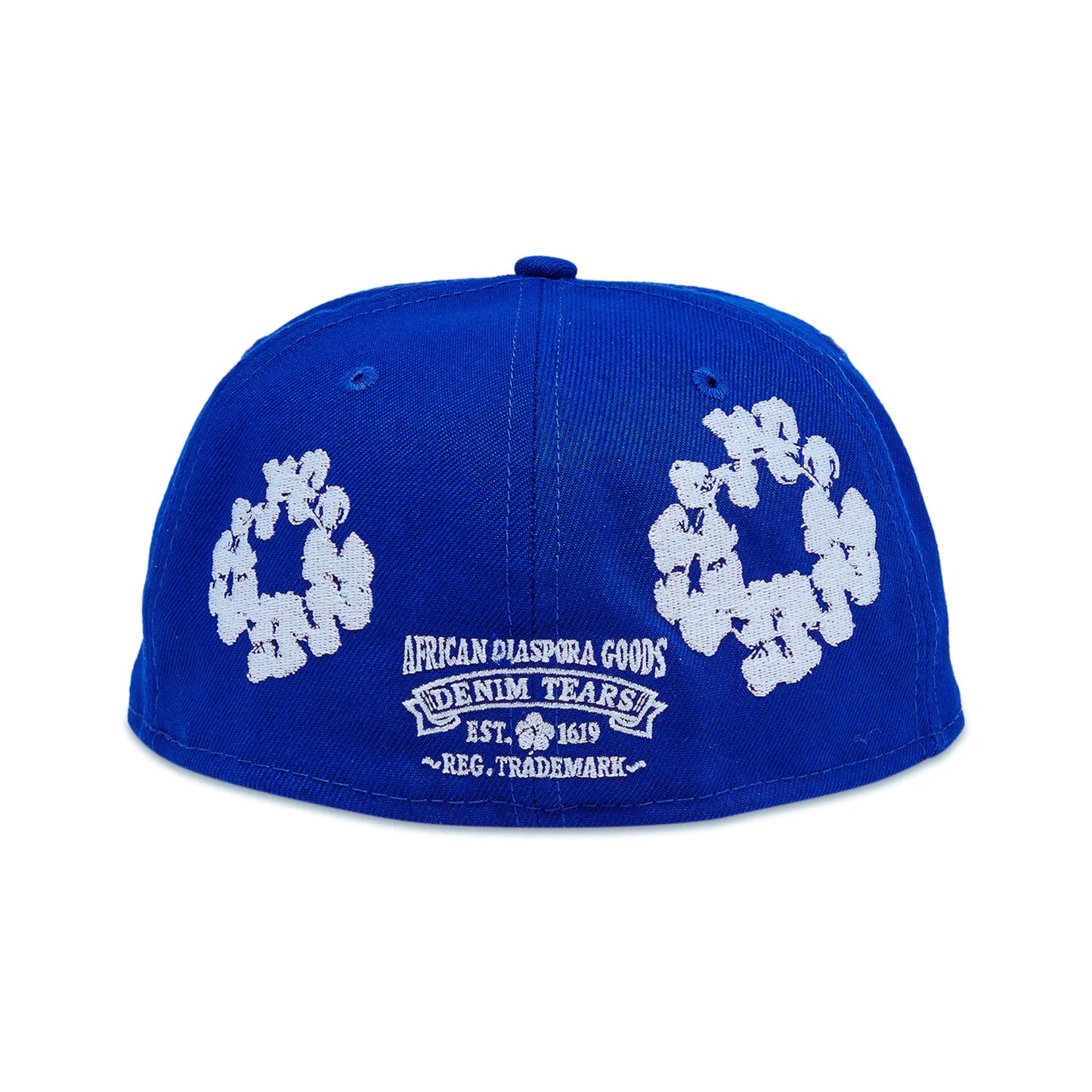 Denim Tears x New Era Cotton Wreath 59/50 Royal Blue