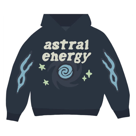 Broken Planet Hoodie Astral Energy Outer Space Blue