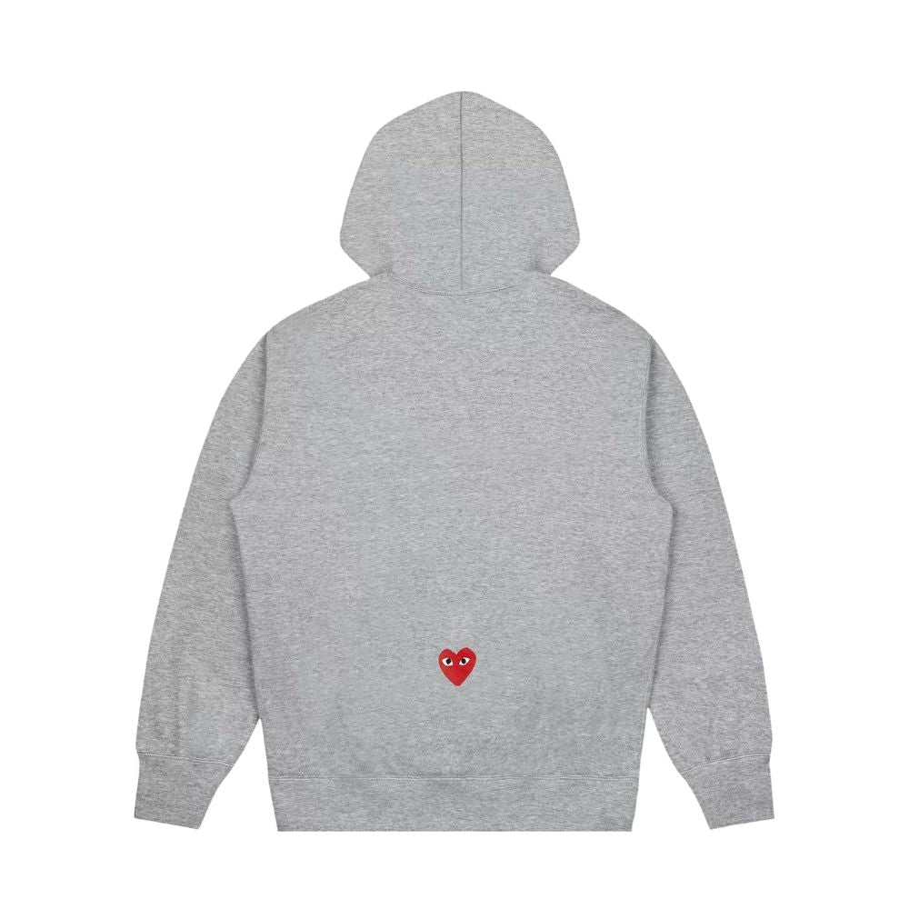 Comme des Garcons PLAY x Nike Hoodie Grey