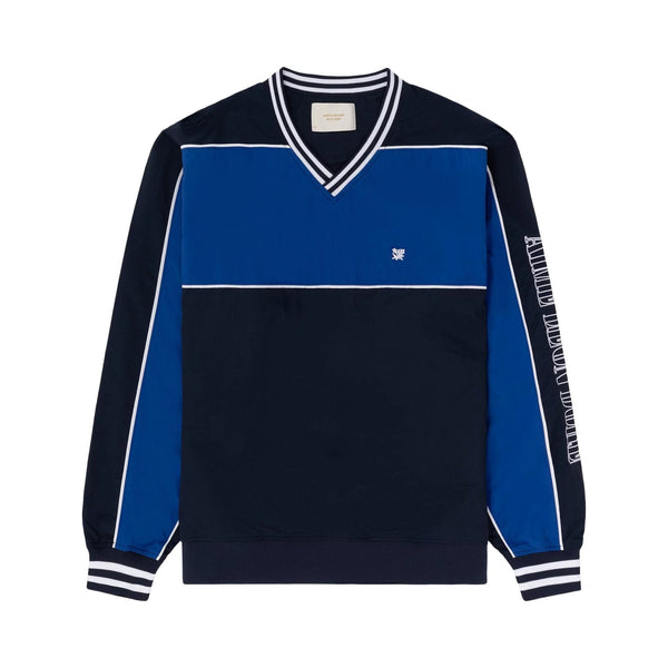 Aimé Leon Dore Crest Nylon Pullover Navy Blazer – Macan Story 