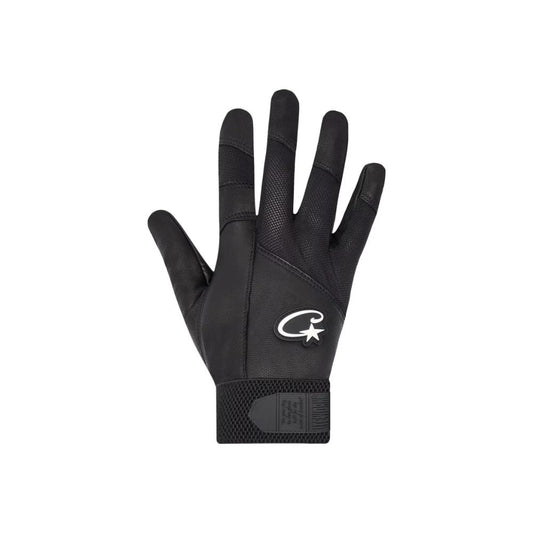 Corteiz Leather Gloves Black