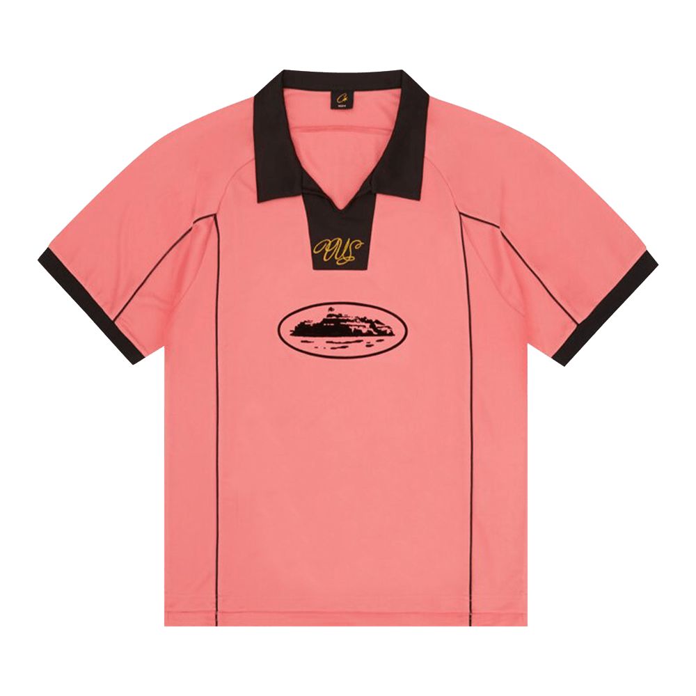 Corteiz Talismo Football Jersey Pink (XL) - In stock