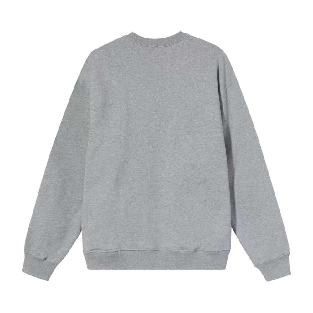 Nike x stussy international crewneck sweatshirt heather grey Clearance