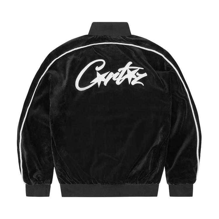 Corteiz VVS Velour Jacket Black